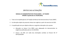 Imagem da notícia Manual de Demonstrativos Fiscais foi atualizado